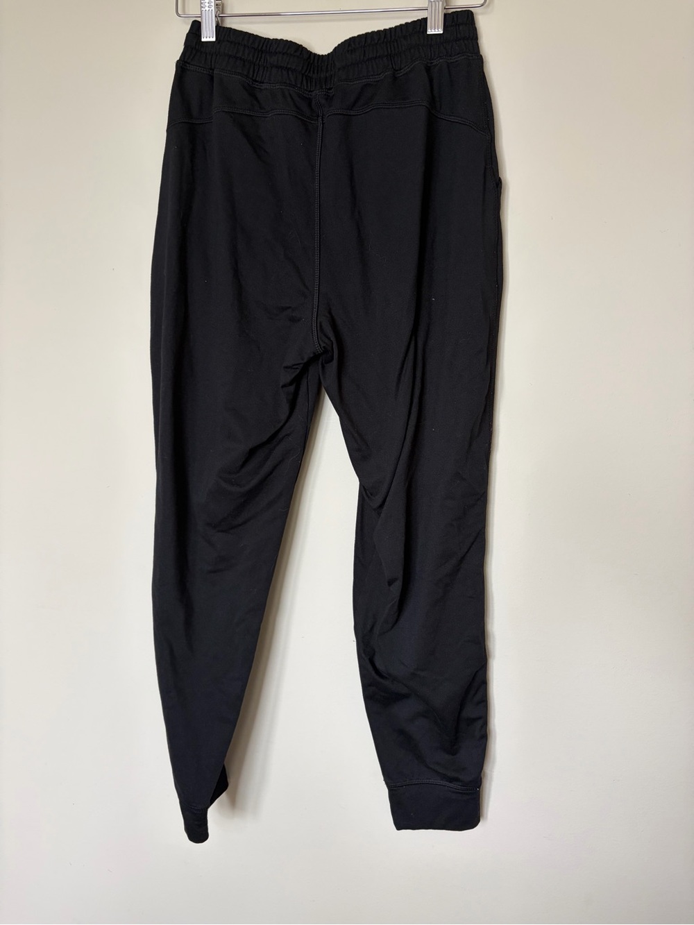 American Eagle Everywhere Jogger Women Medium Black Elastic Waist Tapered Pants